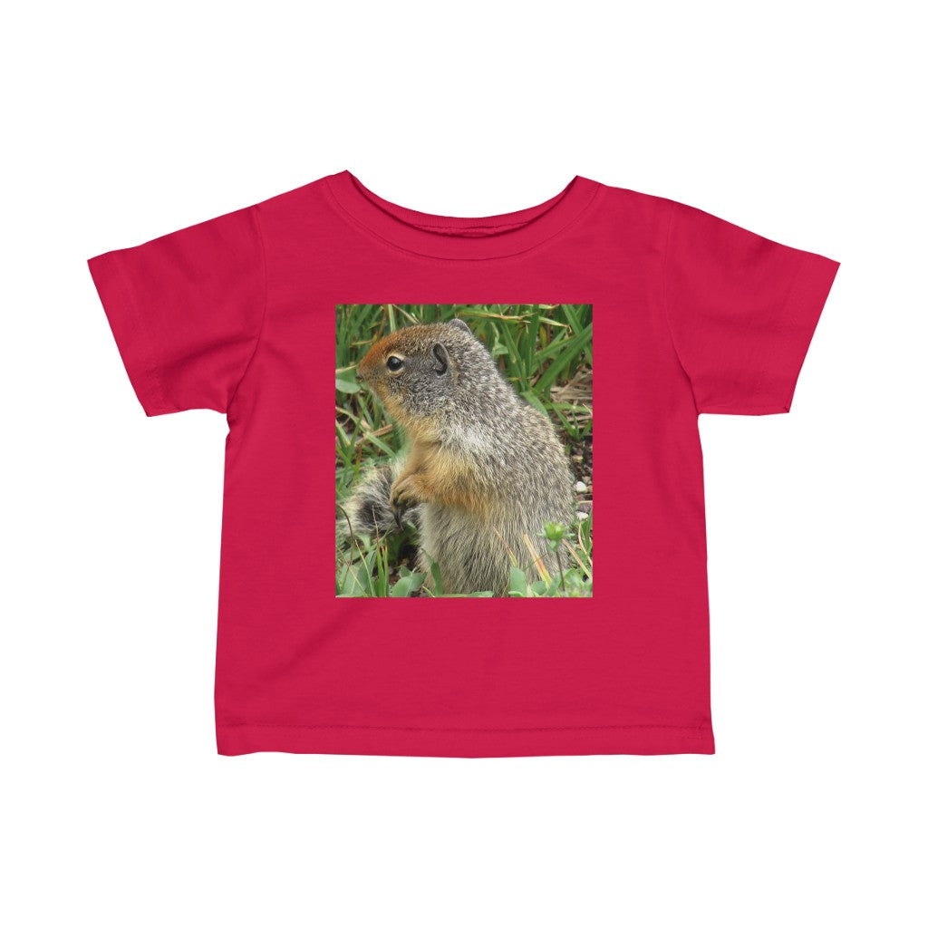 Inquisitive Stare - Infant Fine Jersey Tee - Fry1Productions