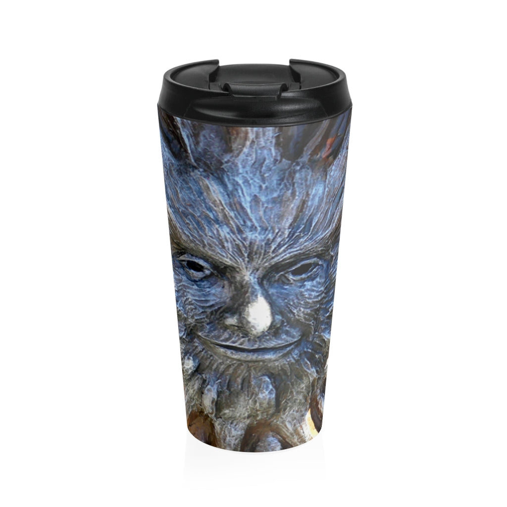 "Sun God" - Stainless Steel Travel Mug 15 oz - Fry1Productions