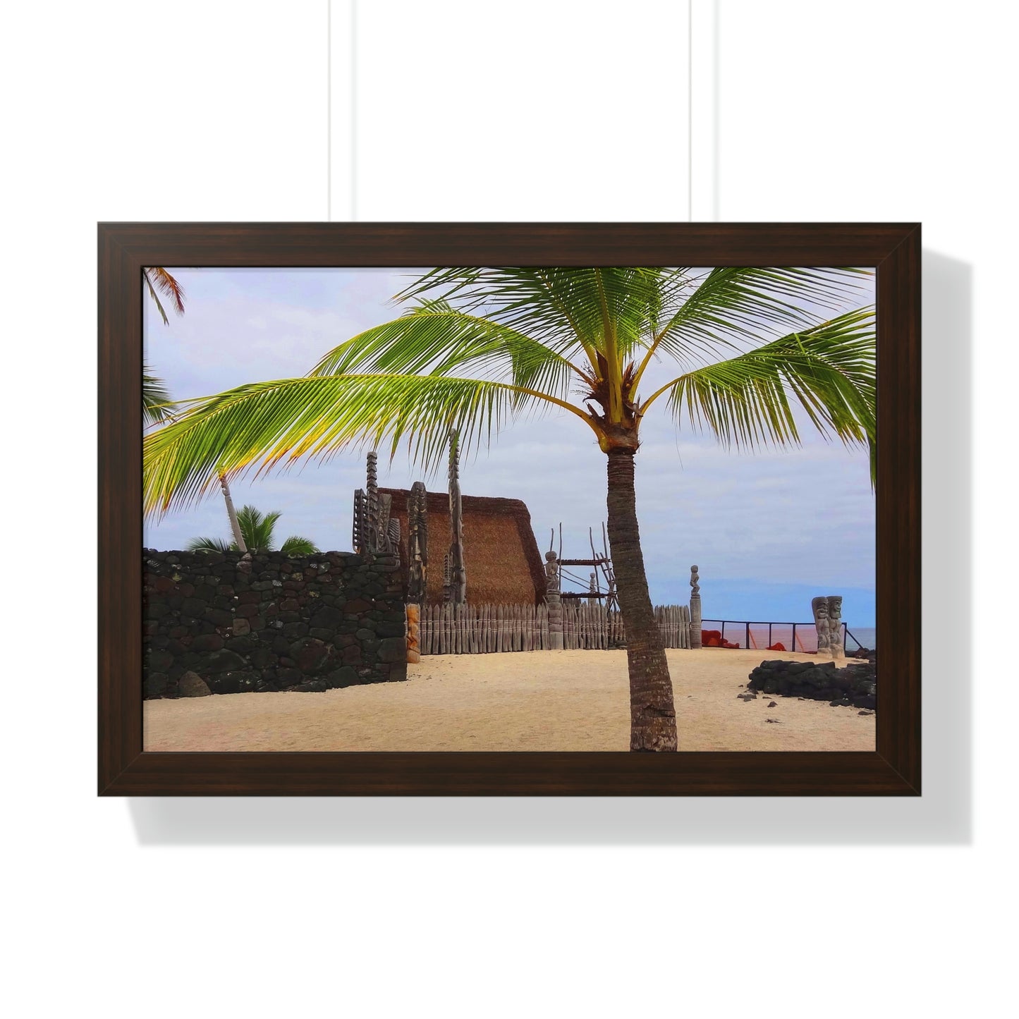 Florescence Hale O Keawe - Framed Horizontal Poster - Fry1Productions