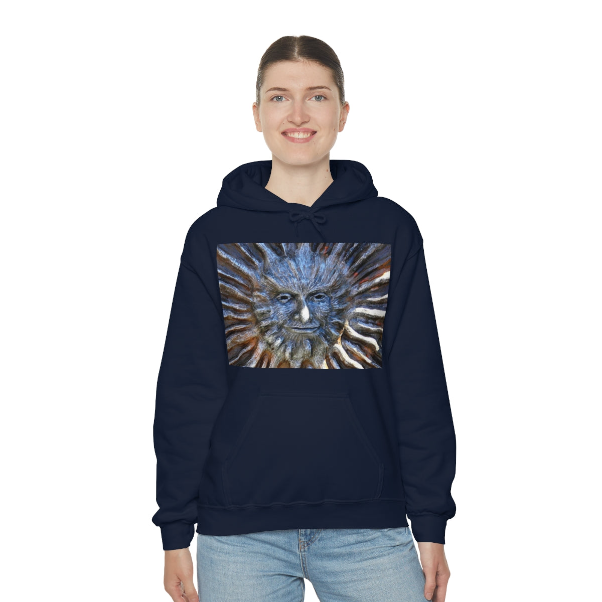 Sun God - Unisex Heavy Blend Hooded Sweatshirt - Fry1Productions