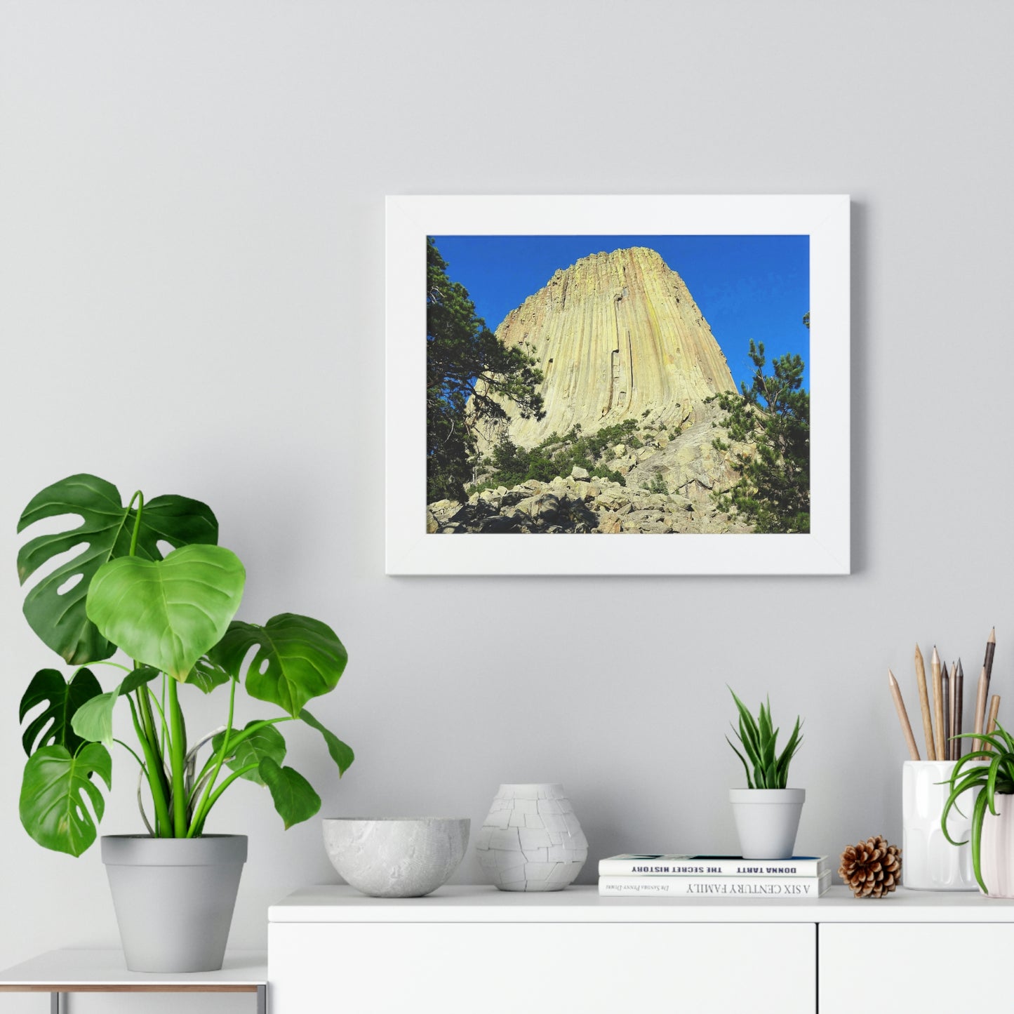 Reaching Heaven - Framed Horizontal Poster - Fry1Productions