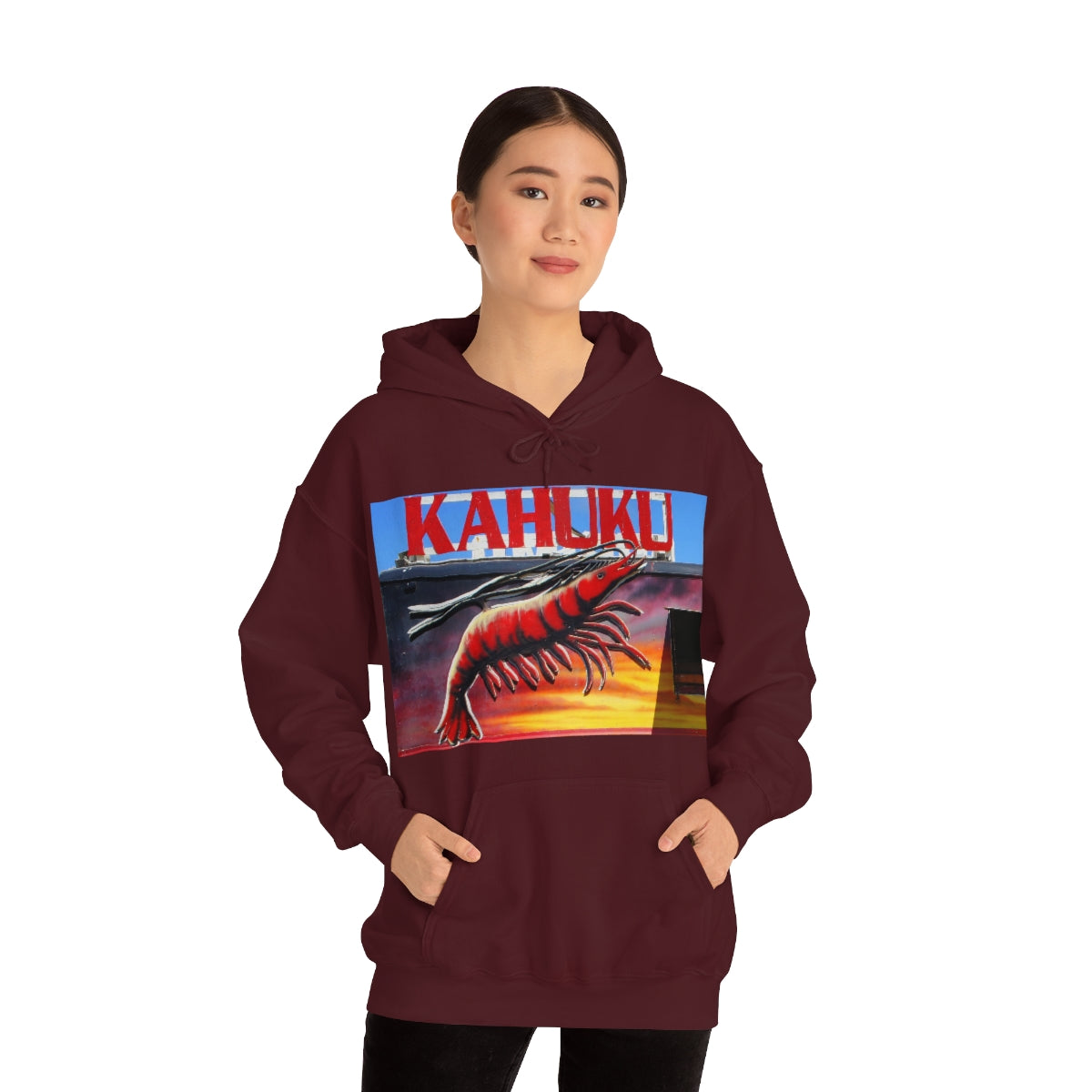 Kahuku Kai - Unisex Heavy Blend Hooded Sweatshirt - Fry1Productions