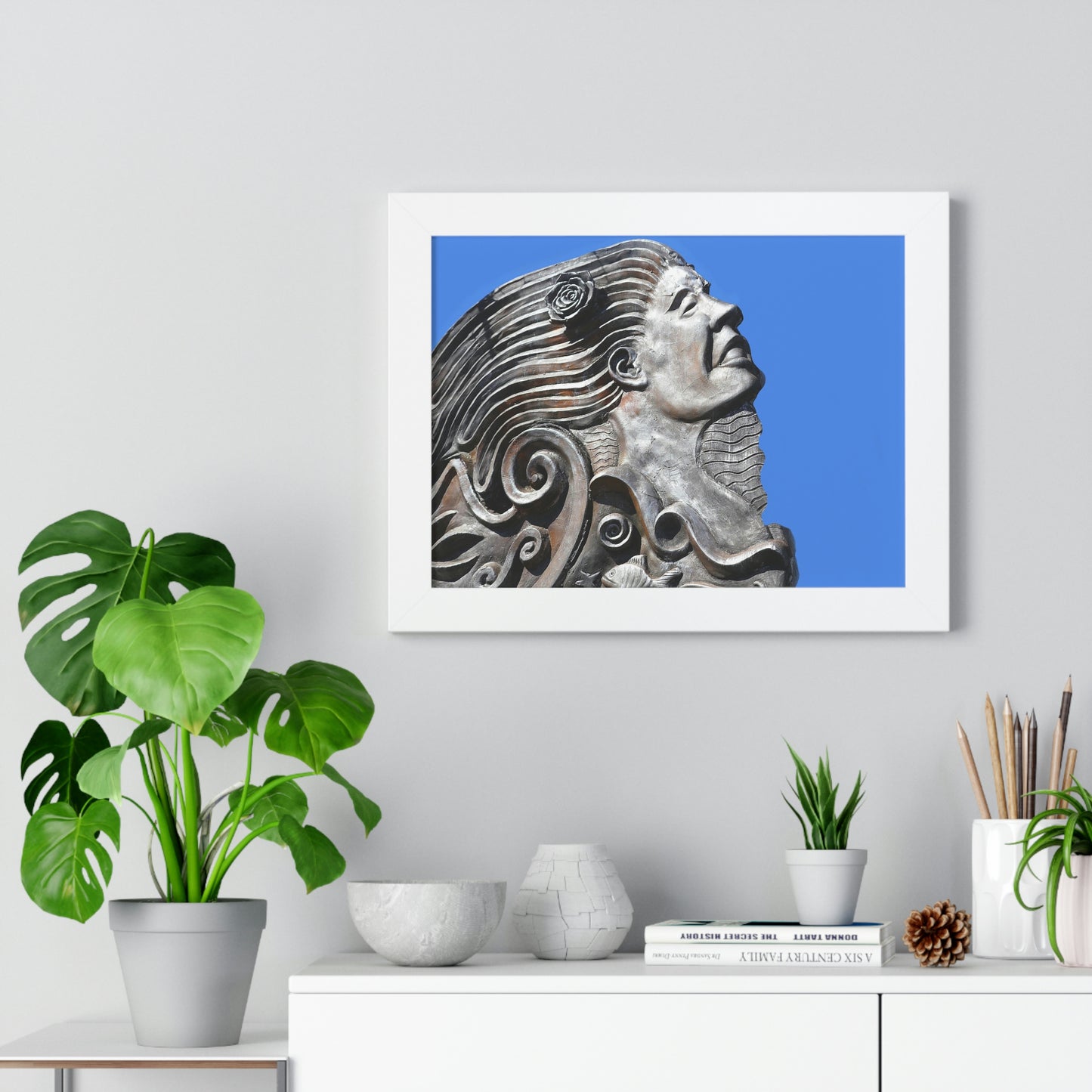 Nymph Beauty - Framed Horizontal Poster - Fry1Productions