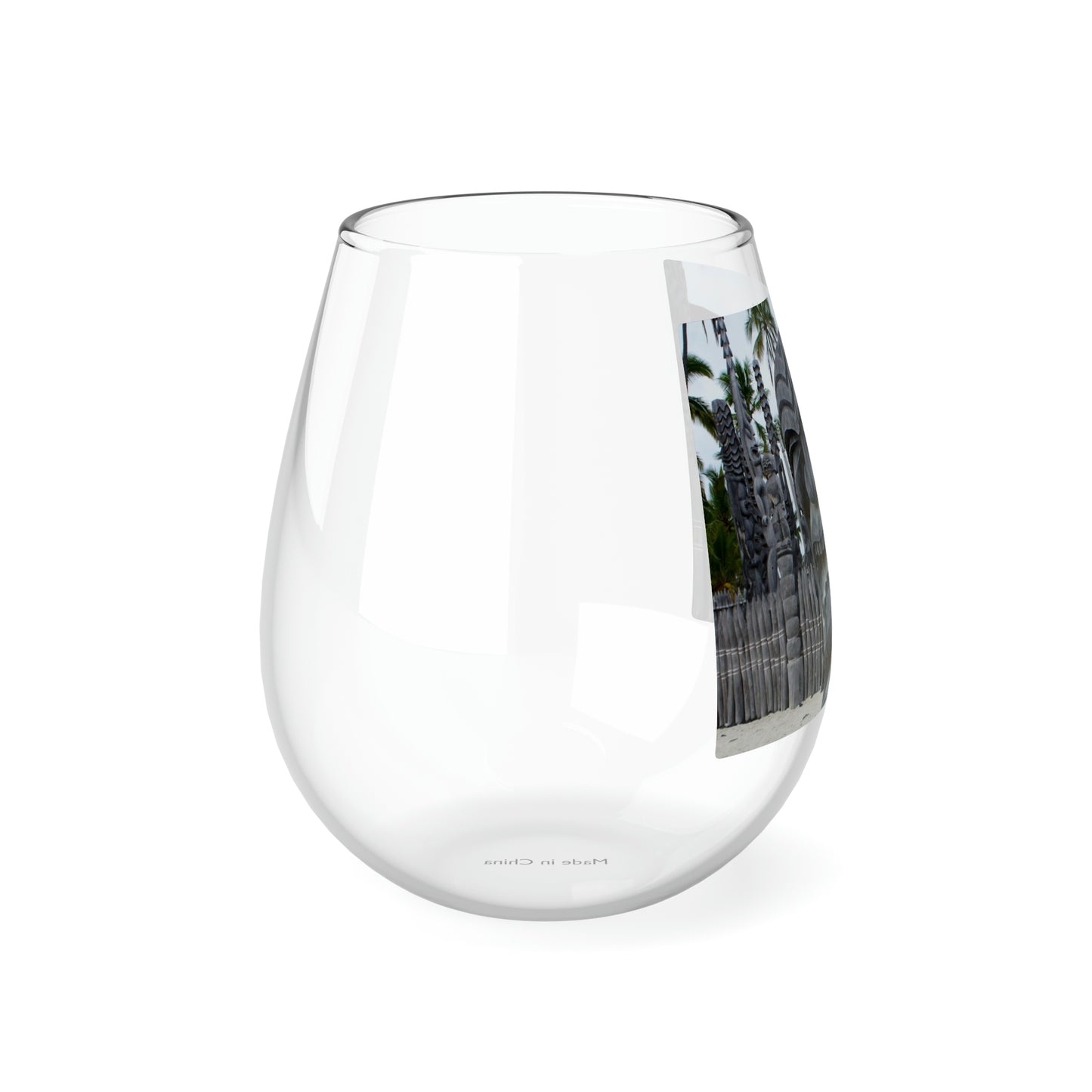 Fierce Guardian - Stemless Wine Glass, 11.75 oz - Fry1Productions
