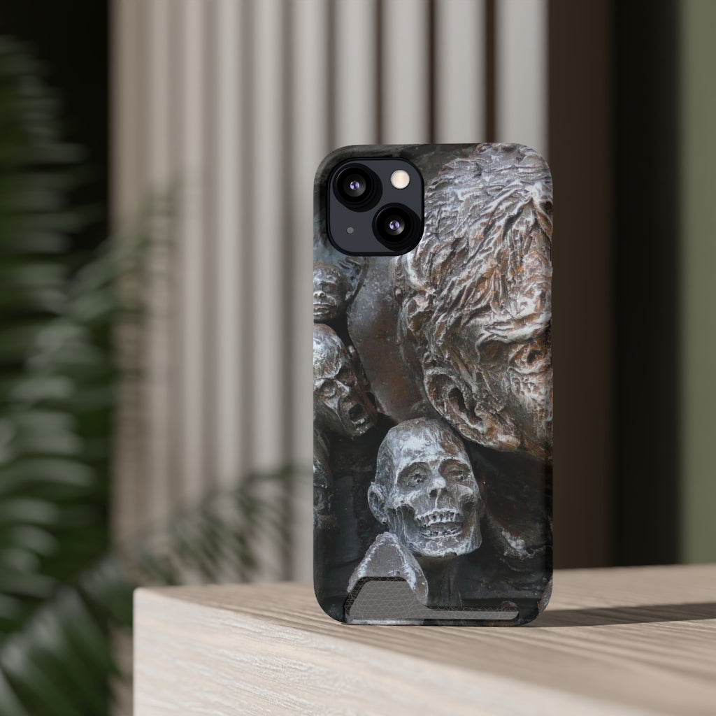 "Waiting for the King" - Galaxy S22 S21 & iPhone 13 Case With Card Holder - Fry1Productions