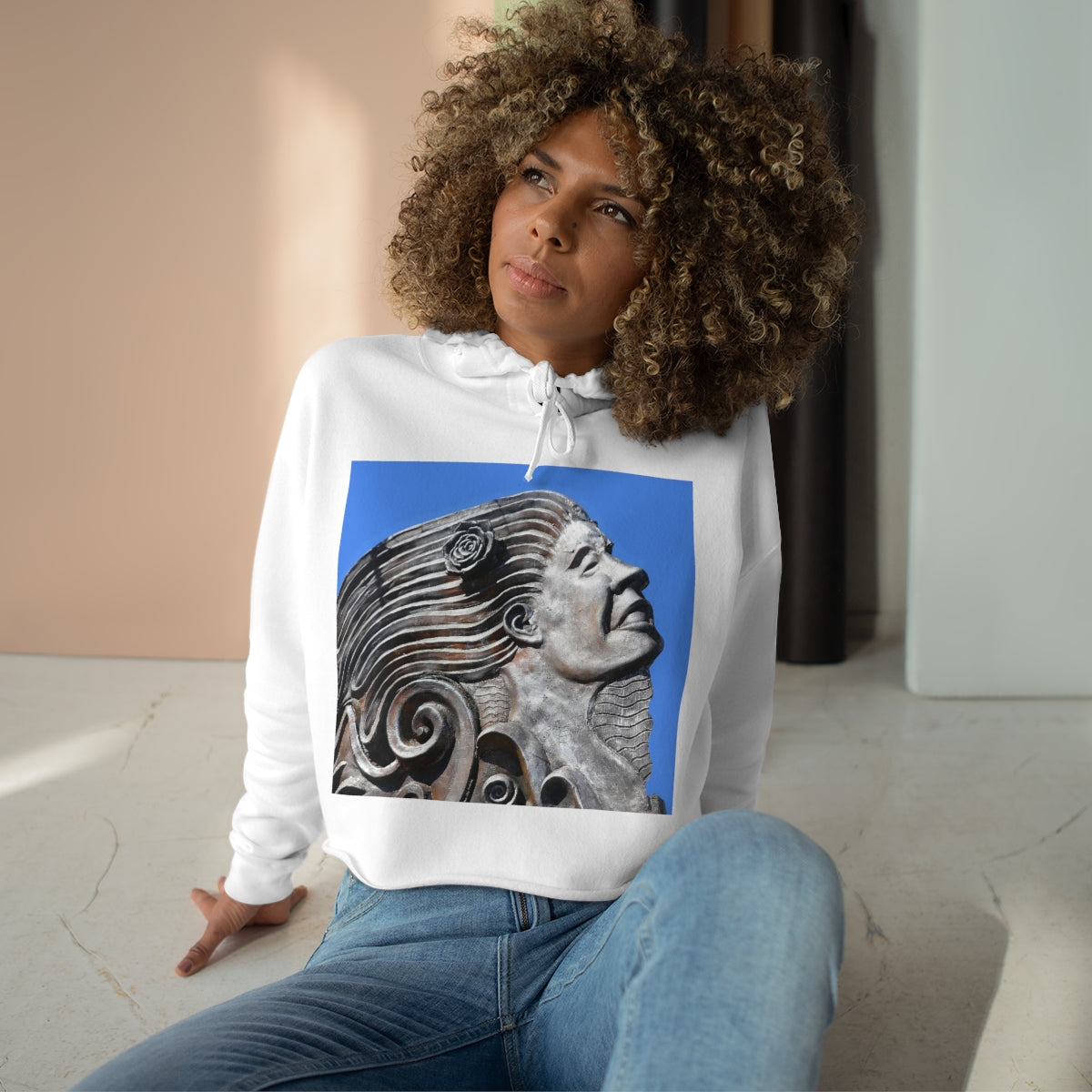 Nymph Beauty - Crop Hoodie - Fry1Productions