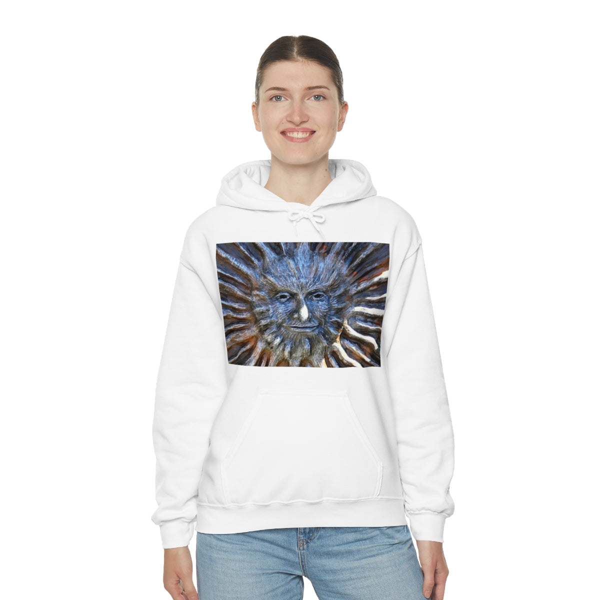 Sun God - Unisex Heavy Blend Hooded Sweatshirt - Fry1Productions
