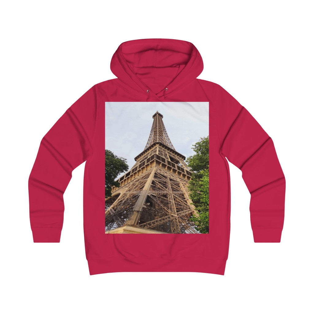 "Rising Heavenly" - Girlie College Hoodie - Fry1Productions