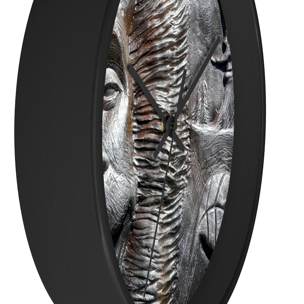 "Lion's Friends Forever v3 " - 10" Wooden Frame Wall Clock - Fry1Productions