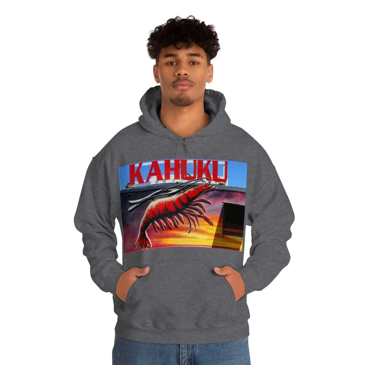 Kahuku Kai - Unisex Heavy Blend Hooded Sweatshirt - Fry1Productions