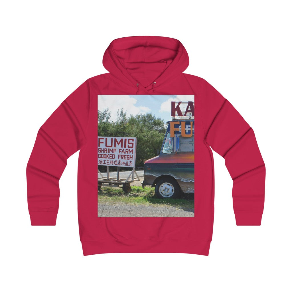 Aloha Keanu - Girlie College Hoodie - Fry1Productions