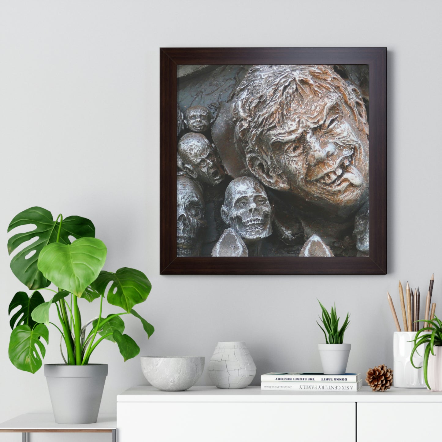 Waiting for the King - Framed Vertical Poster - Fry1Productions