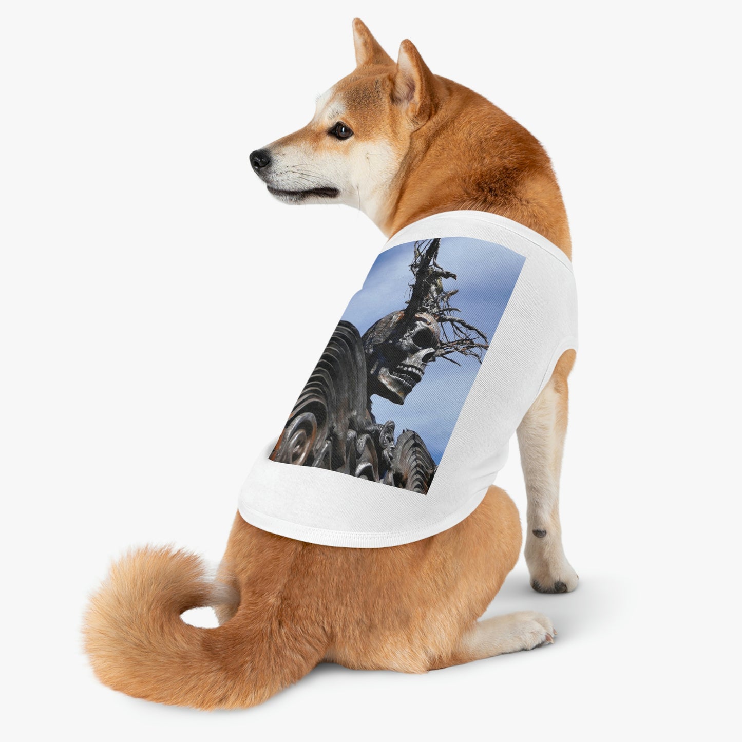 Skull Warrior - Pet Tank Top - Fry1Productions