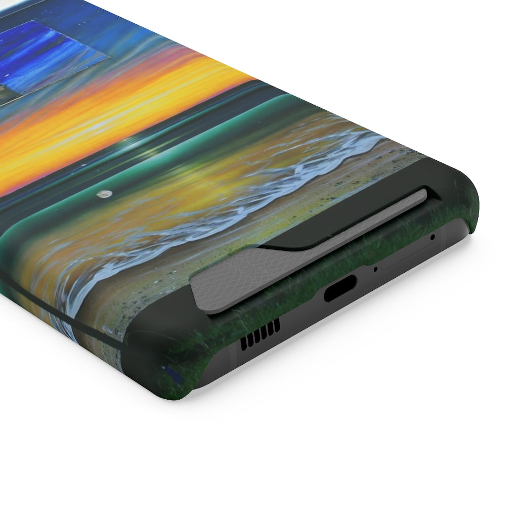 "Fumis Aloha" - Galaxy S22 S21 & iPhone 13 Case With Card Holder - Fry1Productions