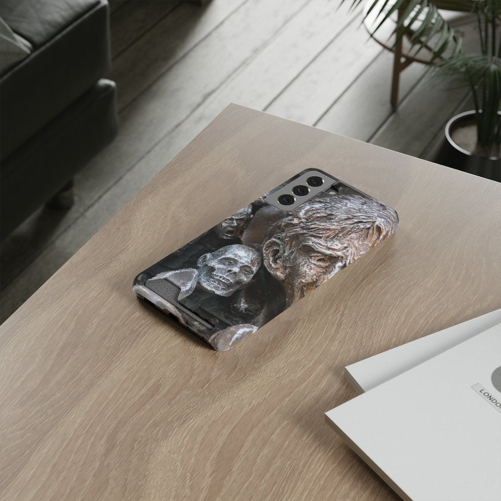 "Waiting for the King" - Galaxy S22 S21 & iPhone 13 Case With Card Holder - Fry1Productions