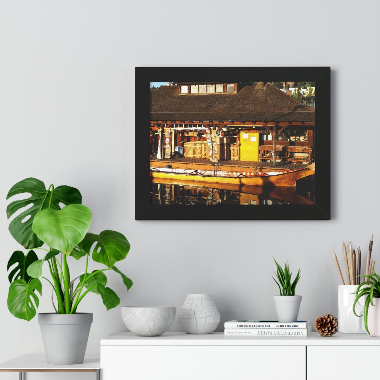 Q'il'bid Awe - Framed Horizontal Poster - Fry1Productions