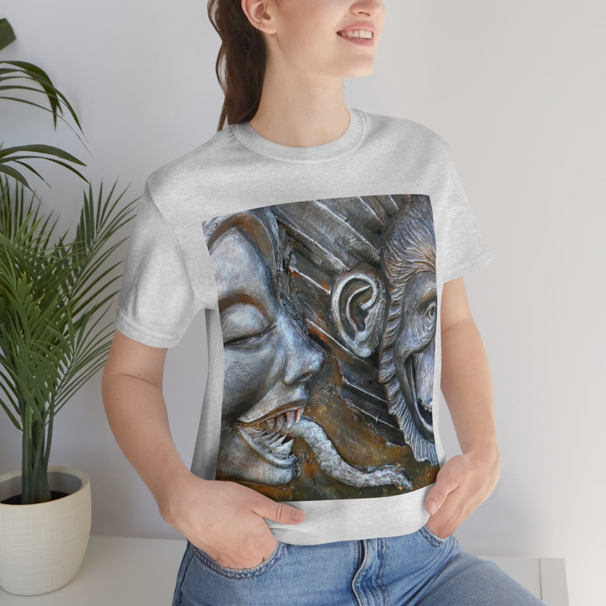 Snakily Speaking - Unisex Jersey Short Sleeve T-Shirt - Fry1Productions