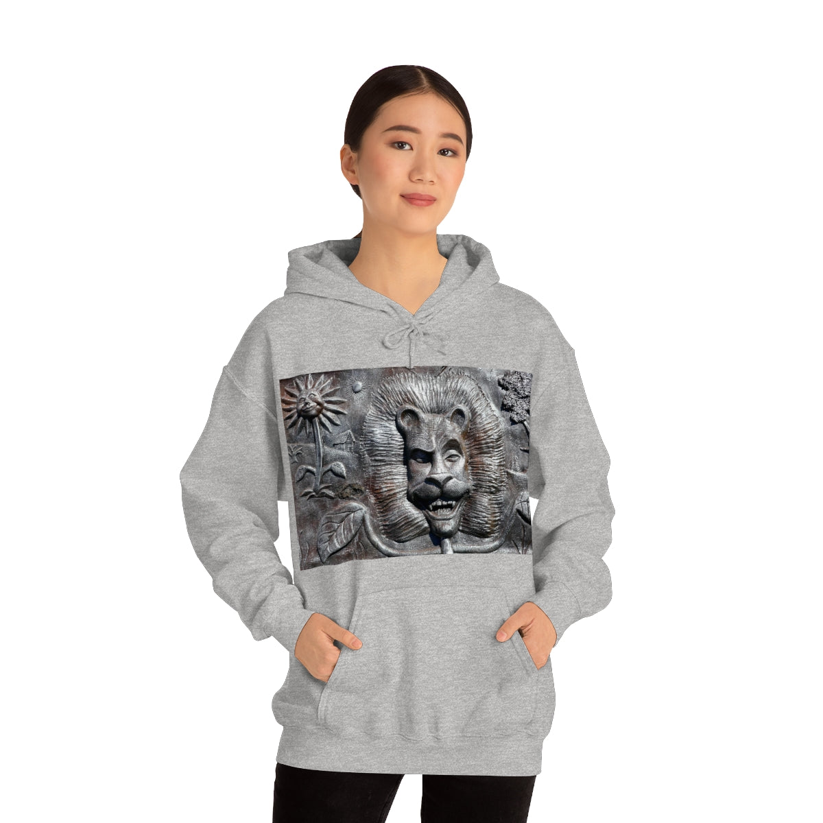 Lion's Friends Forever - Unisex Heavy Blend Hooded Sweatshirt - Fry1Productions