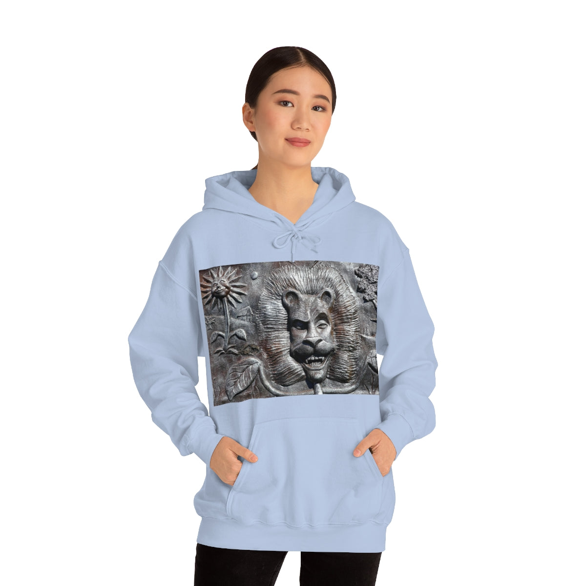 Lion's Friends Forever - Unisex Heavy Blend Hooded Sweatshirt - Fry1Productions
