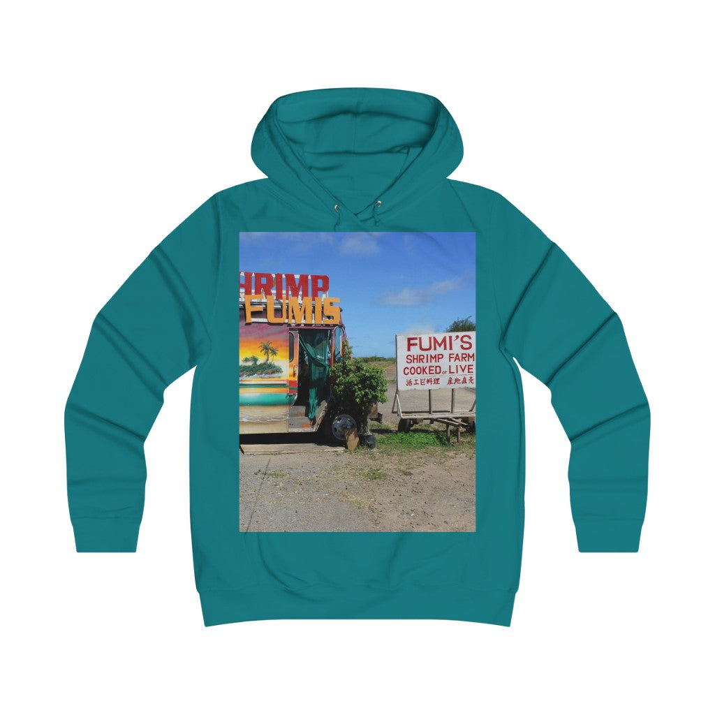 "Kaulana Delights" - Girlie College Hoodie - Fry1Productions