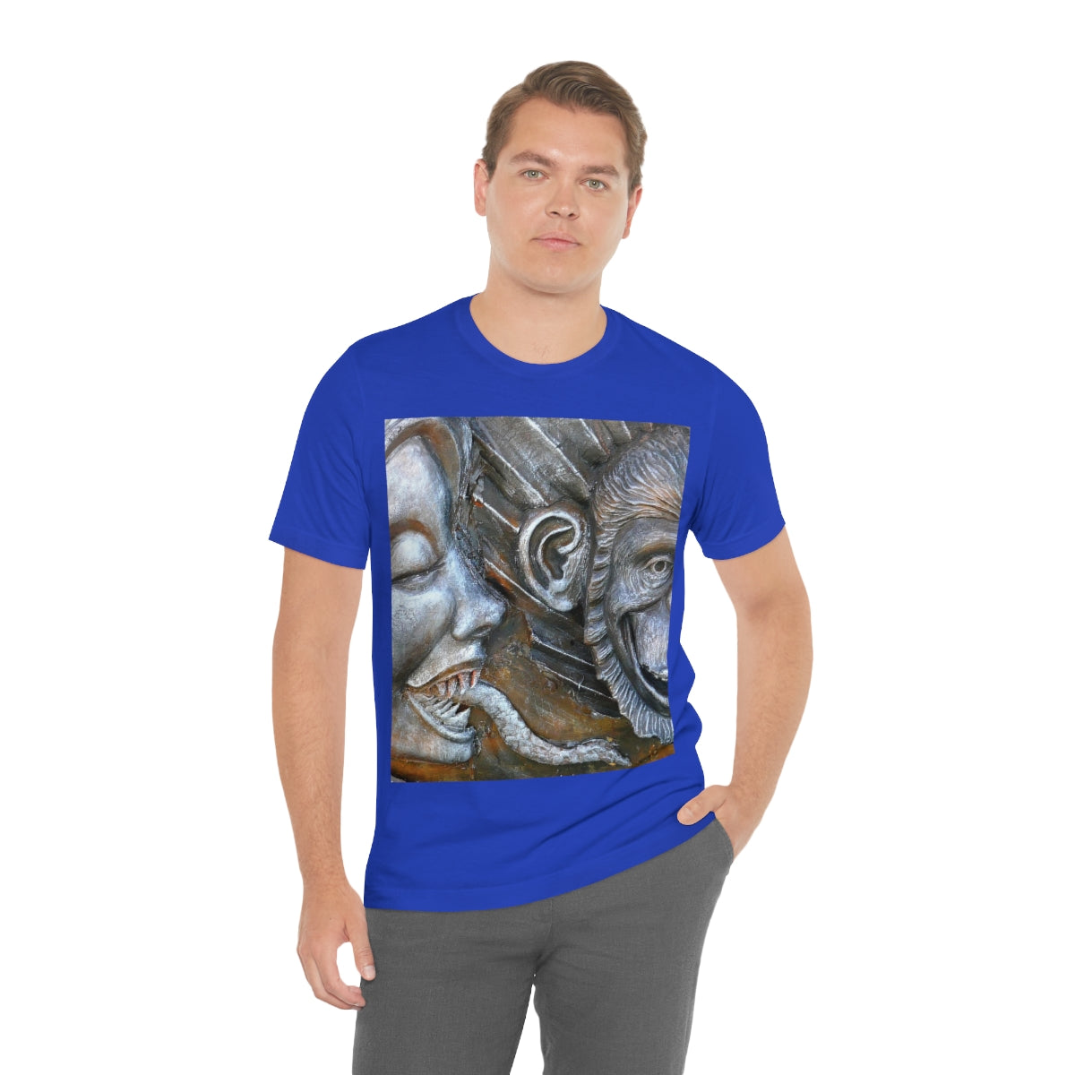 Snakily Speaking - Unisex Jersey Short Sleeve T-Shirt - Fry1Productions
