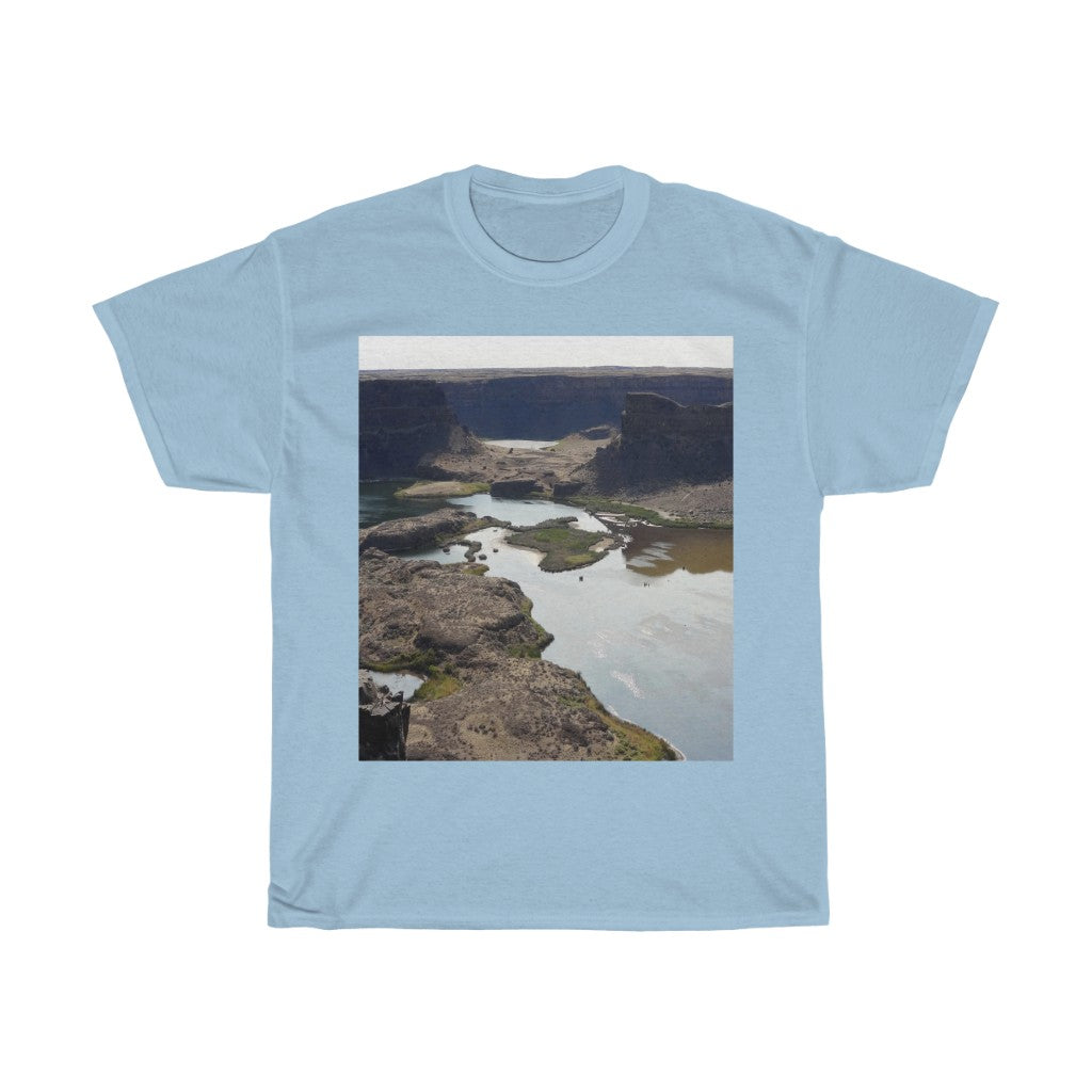 Reminisce of Ancient Thunder - Unisex Heavy Cotton Tee - Fry1Productions