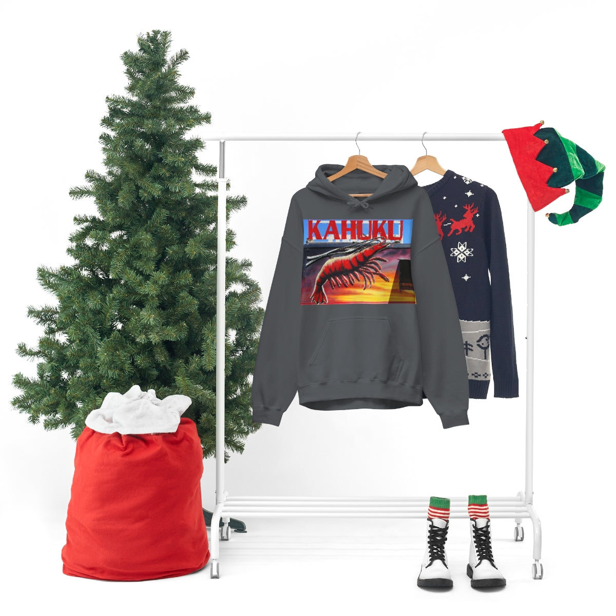 Kahuku Kai - Unisex Heavy Blend Hooded Sweatshirt - Fry1Productions