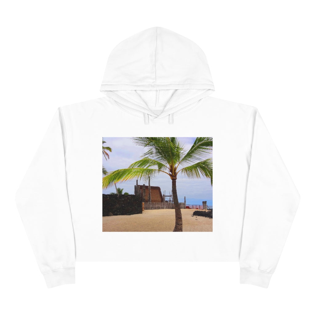 Floresence Hale O Keawe - Crop Hoodie - Fry1Productions
