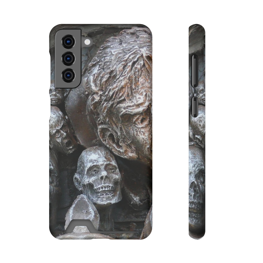 "Waiting for the King" - Galaxy S22 S21 & iPhone 13 Case With Card Holder - Fry1Productions