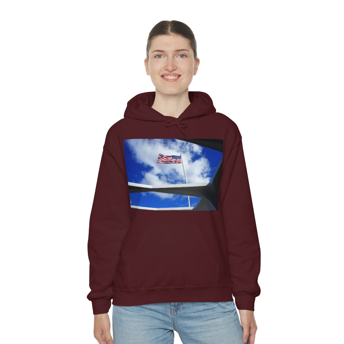 Bravery Honored Forever - Unisex Heavy Blend Hooded Sweatshirt - Fry1Productions