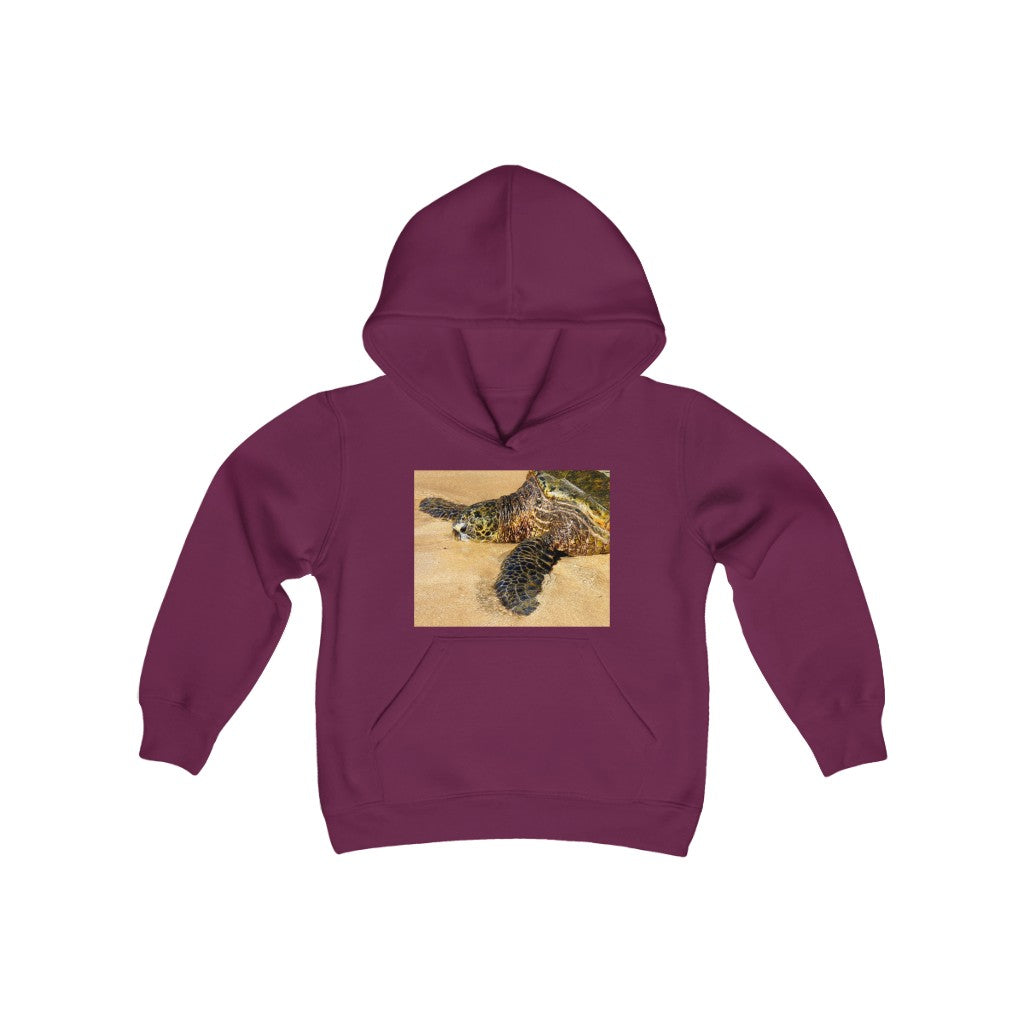 "Glistening Journey" - Youth Heavy Blend Hooded Sweatshirt - Fry1Productions