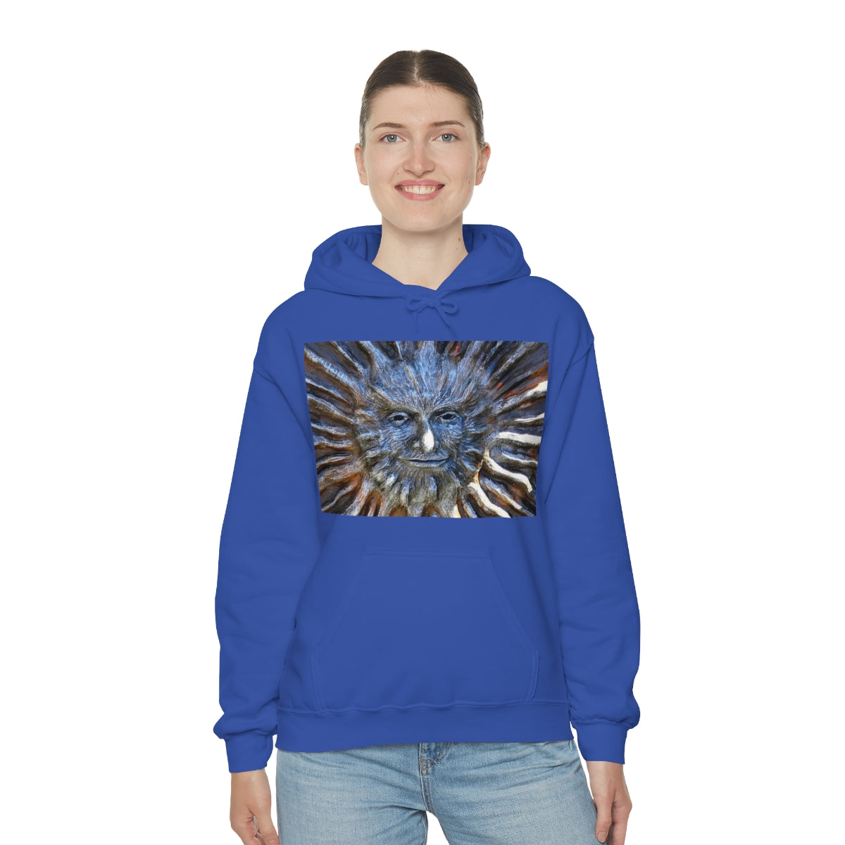 Sun God - Unisex Heavy Blend Hooded Sweatshirt - Fry1Productions