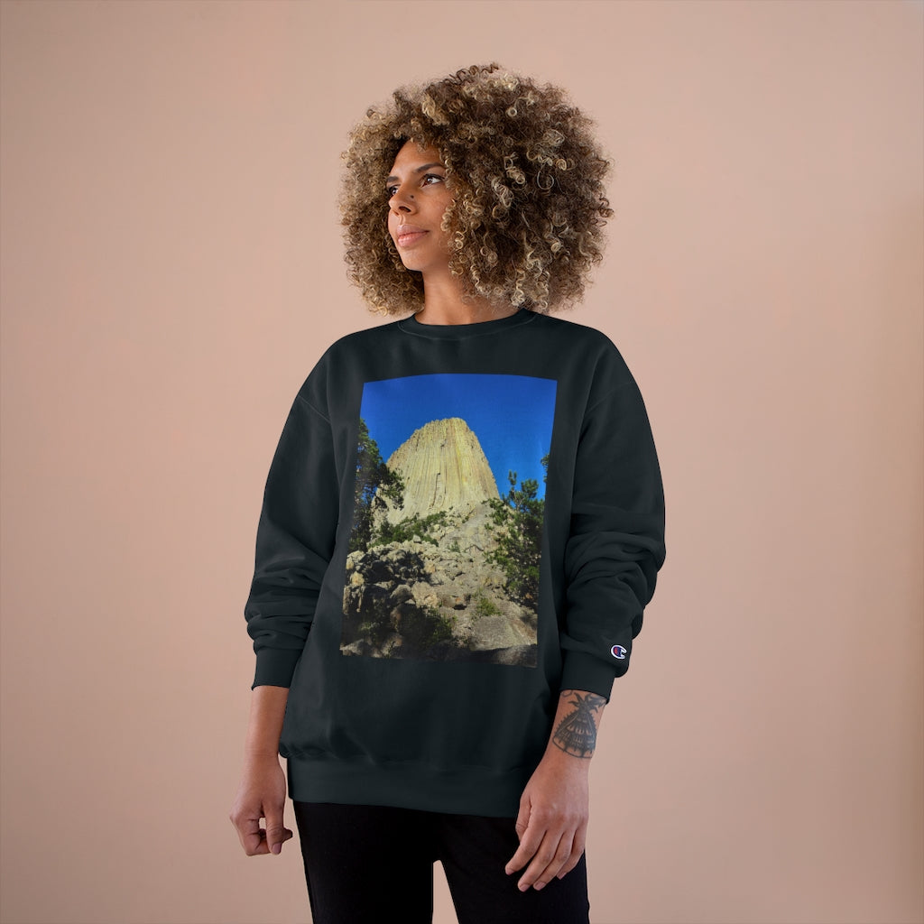 Reaching Heaven - Champion Sweatshirt - Fry1Productions