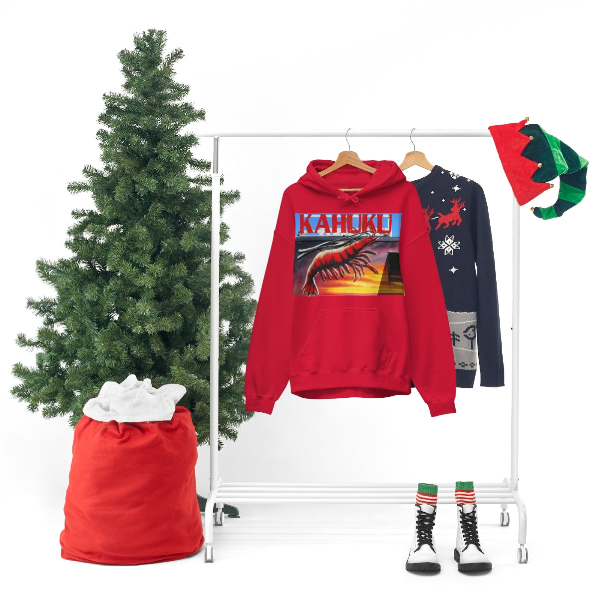 Kahuku Kai - Unisex Heavy Blend Hooded Sweatshirt - Fry1Productions