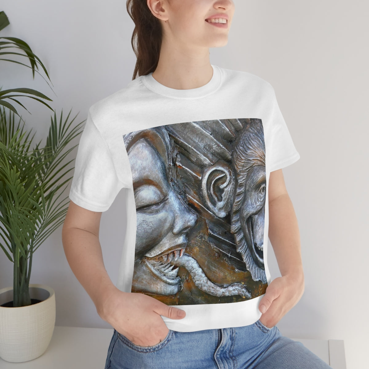 Snakily Speaking - Unisex Jersey Short Sleeve T-Shirt - Fry1Productions