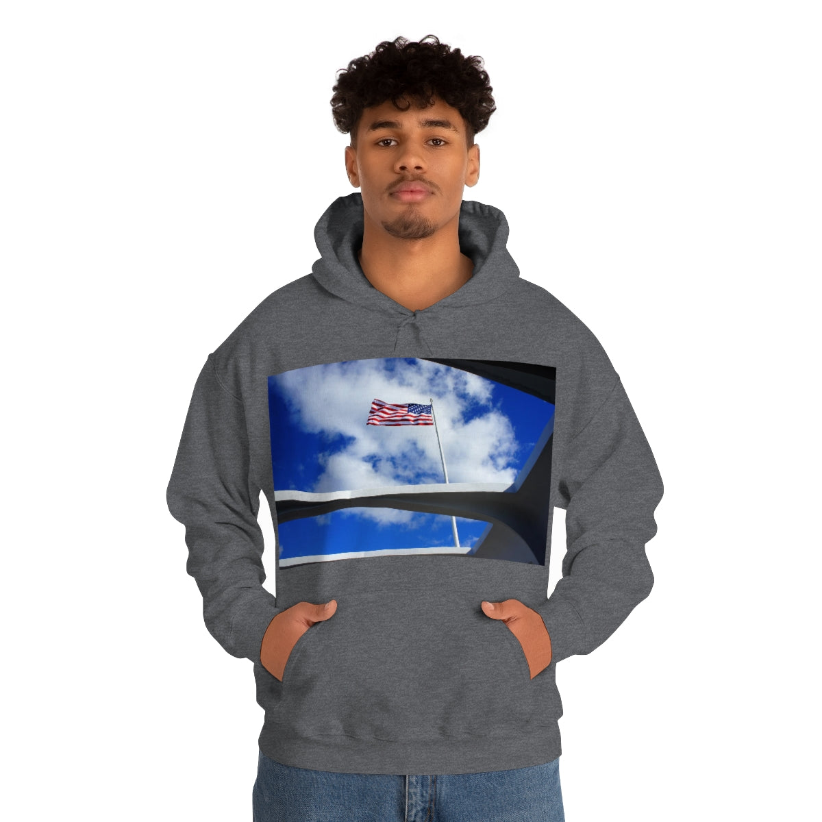 Bravery Honored Forever - Unisex Heavy Blend Hooded Sweatshirt - Fry1Productions