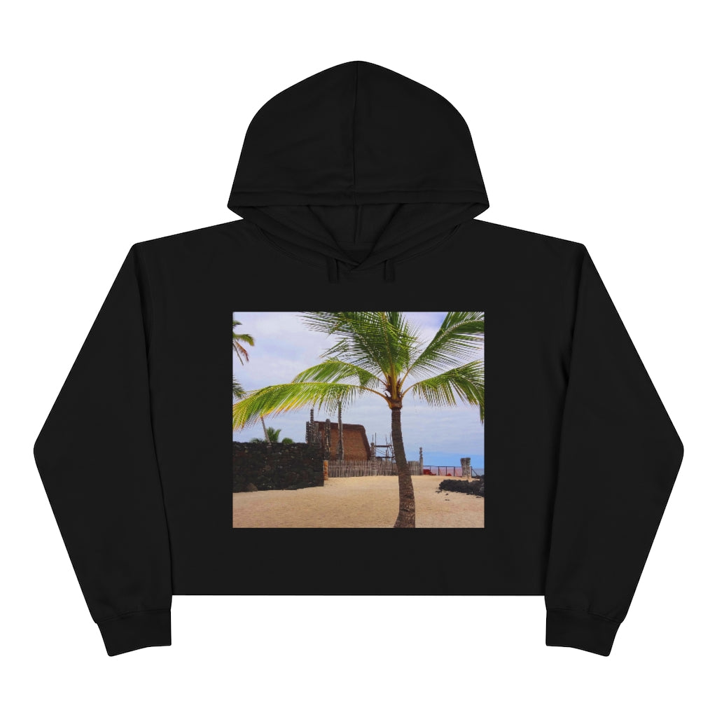 Floresence Hale O Keawe - Crop Hoodie - Fry1Productions