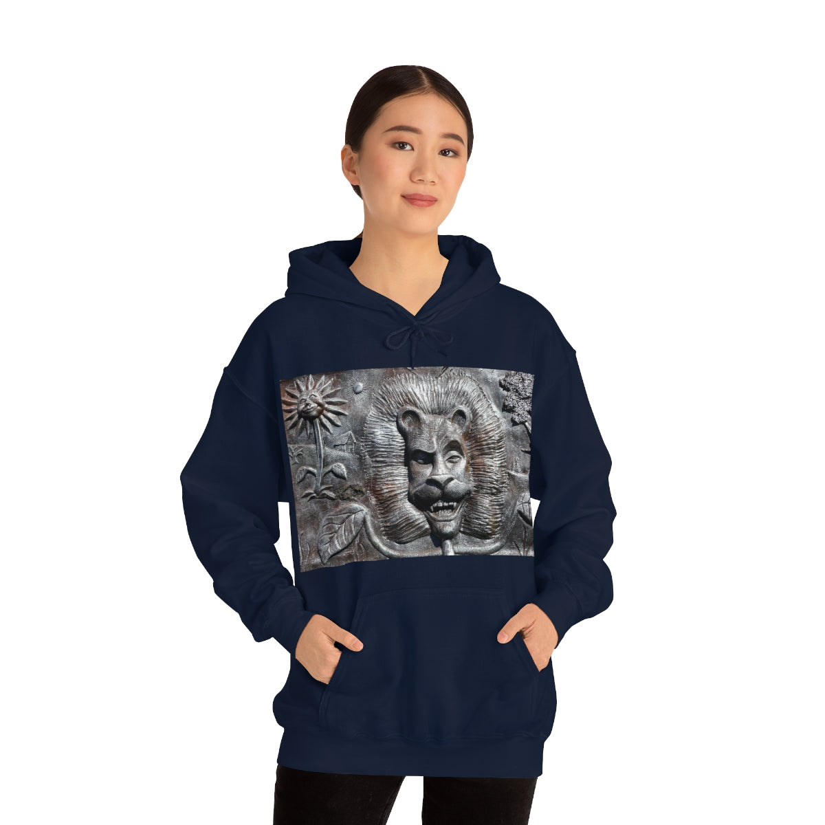 Lion's Friends Forever - Unisex Heavy Blend Hooded Sweatshirt - Fry1Productions