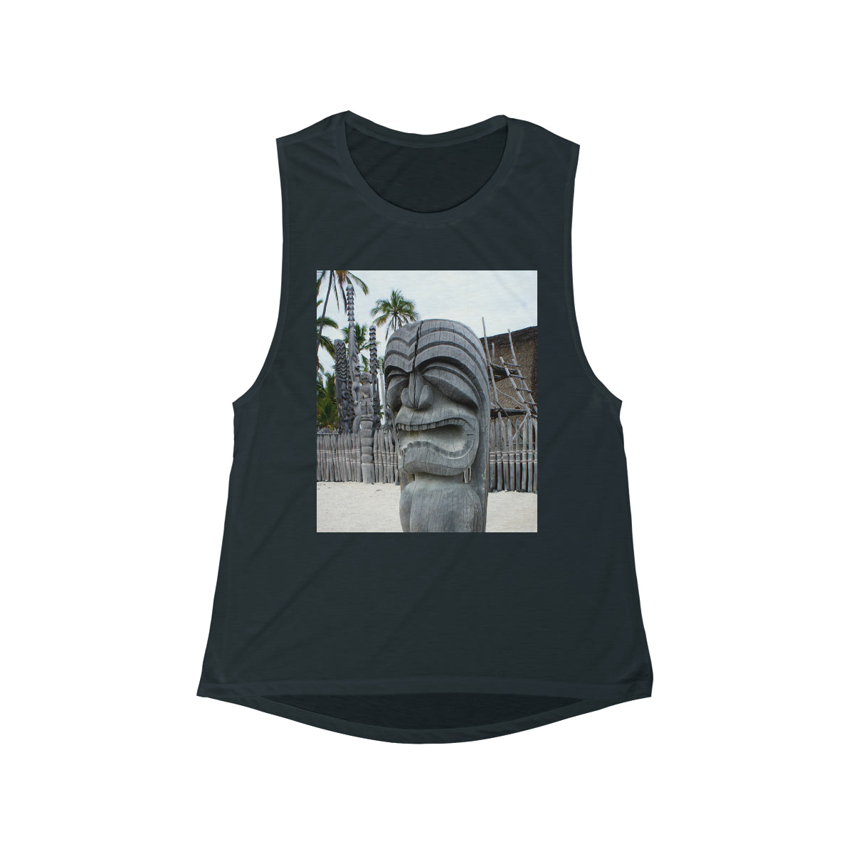 Fierce Guardian - Women's Flowy Scoop Muscle Tank - Fry1Productions