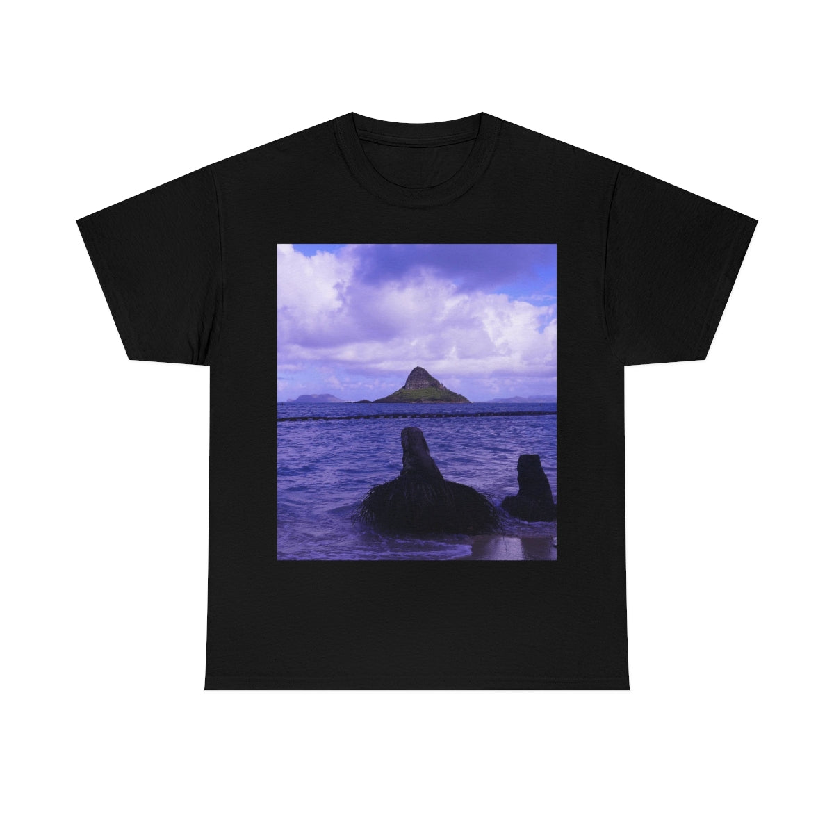 Wade To Chinaman's Hat - Unisex Heavy Cotton Tee - Fry1Productions