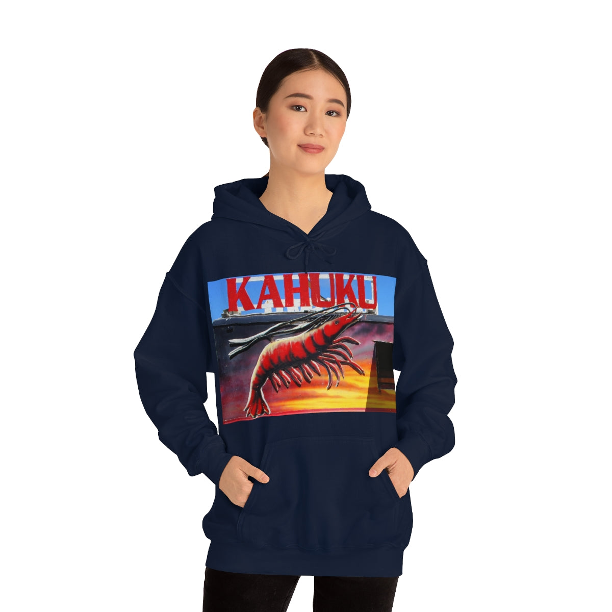 Kahuku Kai - Unisex Heavy Blend Hooded Sweatshirt - Fry1Productions