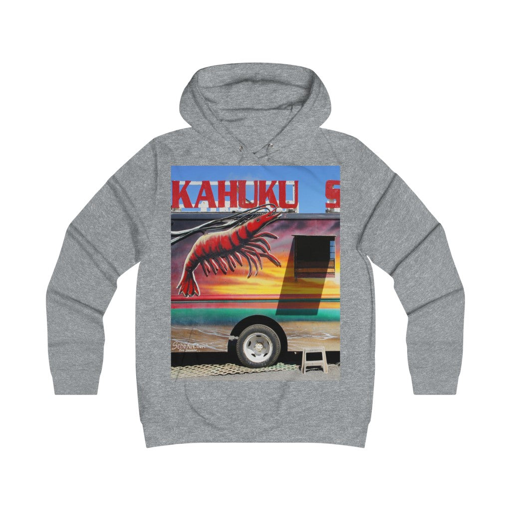 "Kahuku Kai" - Girlie College Hoodie - Fry1Productions