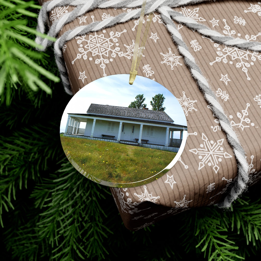 Tenacious Sentinel - Glass Ornament - Fry1Productions