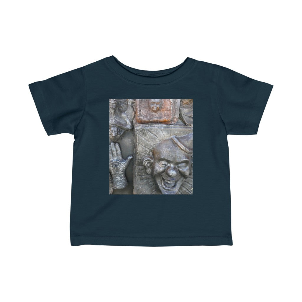 Cosmic Laughter - Infant Fine Jersey Tee - Fry1Productions