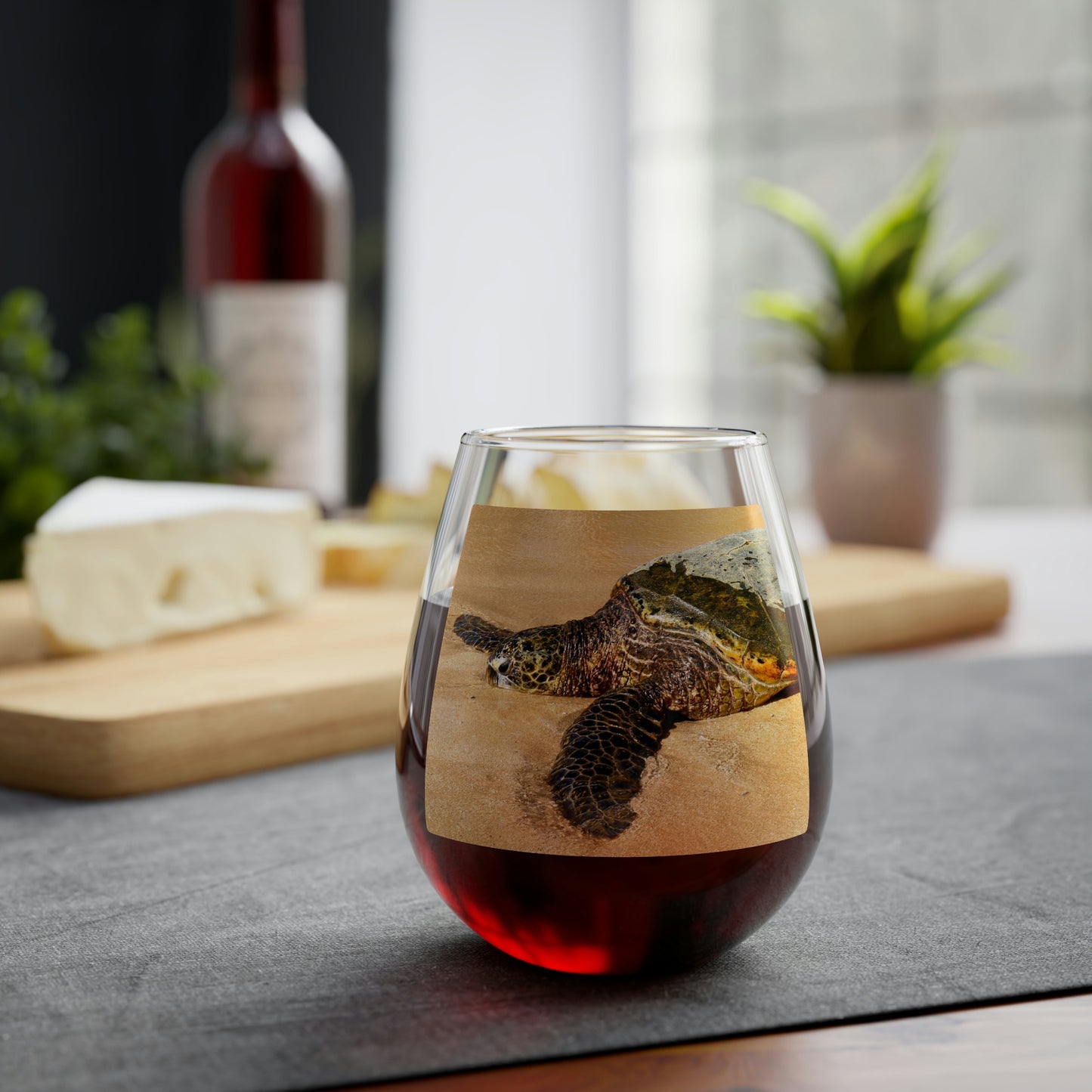 Glistening Journey - Stemless Wine Glass, 11.75 oz - Fry1Productions