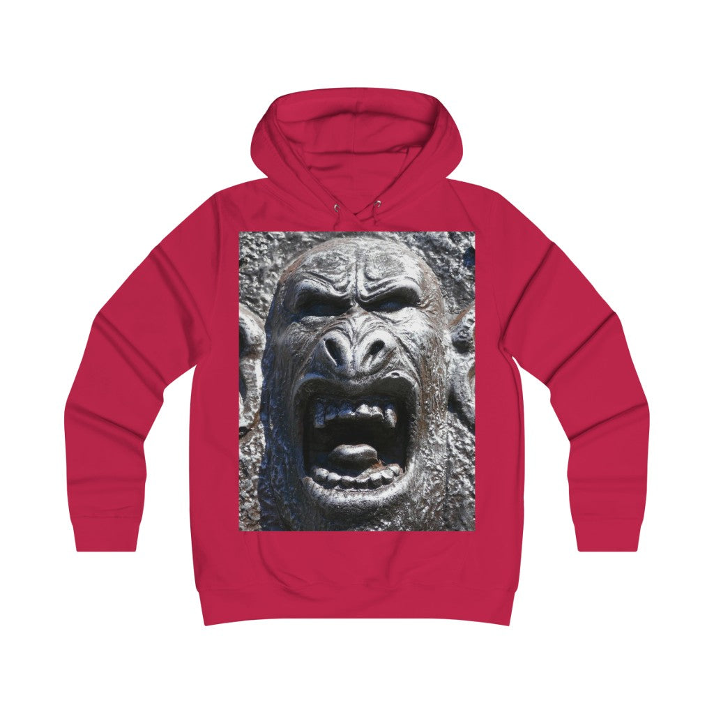 "Frenzy Scream" - Girlie College Hoodie - Fry1Productions