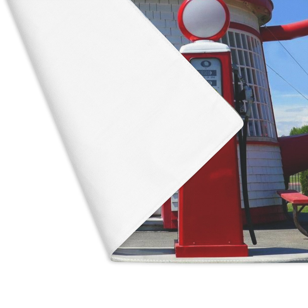 "Awesome Teapot Dome Service Station" - Placemat - Fry1Productions