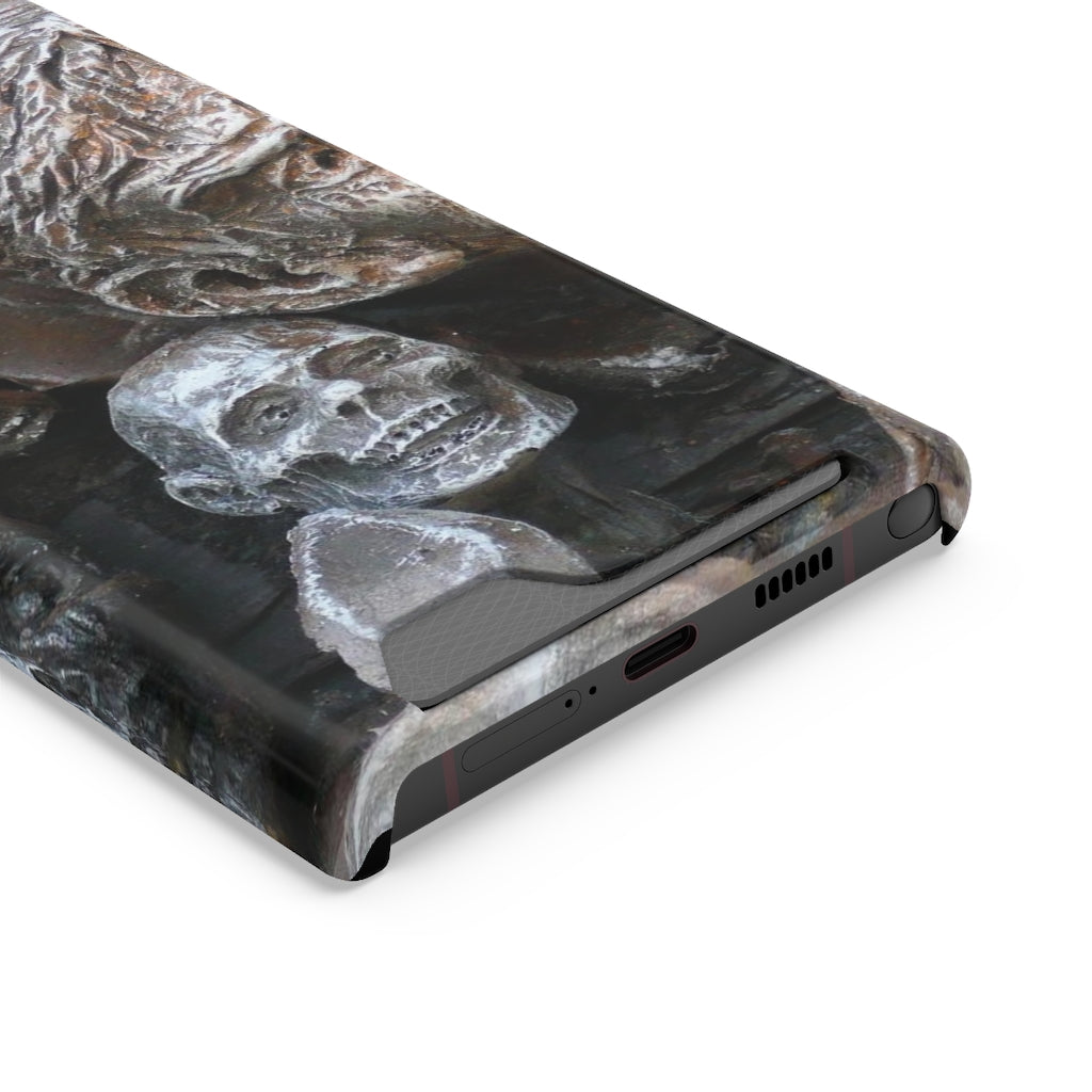 "Waiting for the King" - Galaxy S22 S21 & iPhone 13 Case With Card Holder - Fry1Productions