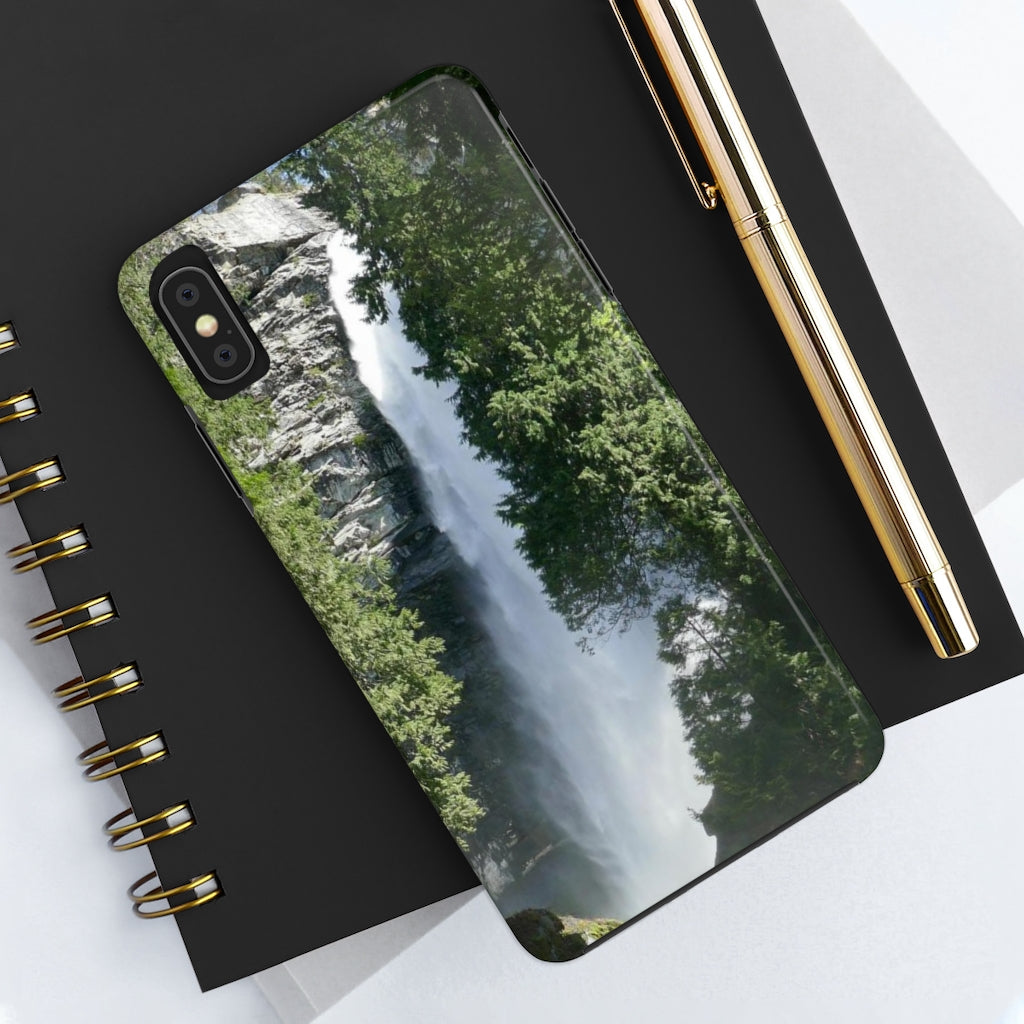 "Roaring Rainbow Falls" - iPhone Tough Case - Fry1Productions