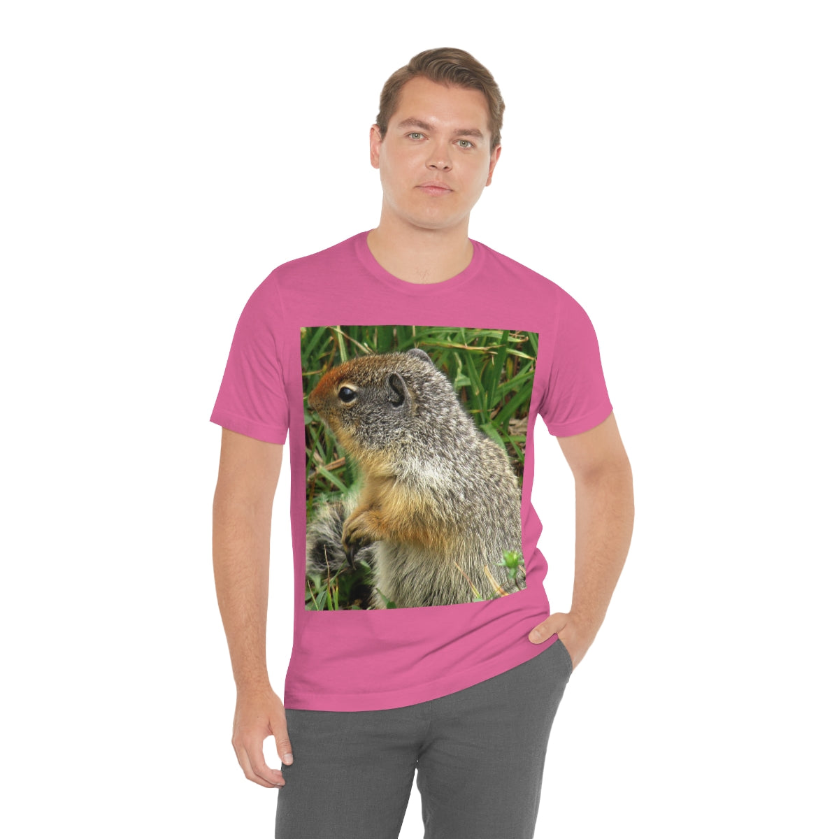 Inquisitive Stare - Unisex Jersey Short Sleeve T-Shirt - Fry1Productions